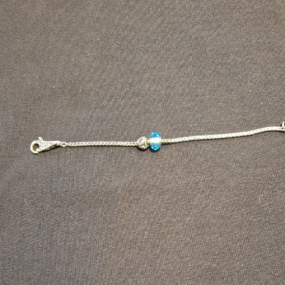 Trollbeads Sterling Silver Foxtail Bracelet - Picture 2 of 8